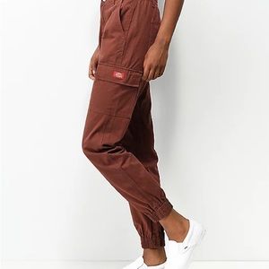 DICKIES Utility Womens Tobacco Cargo Jogger Pants